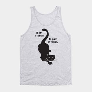 To Err Is Human Tank Top